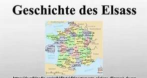 Geschichte des Elsass