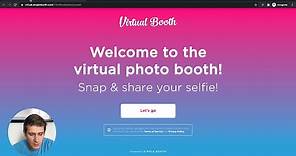 How to Create Your Own Virtual Photo Booth App