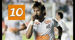 Top 10 Goles de Neymar en el Santos que sorprendieron al mundo