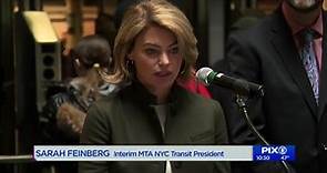 MTA names Sarah Feinberg interim NYC Transit president