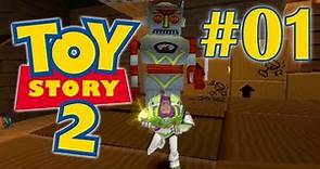 Toy Story 2 (PS1) (Español Latino) // Cap. 01: ¡La habitación de Andy!
