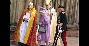 The Queen visits Lichfield