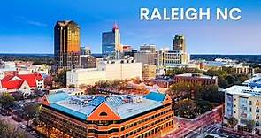 RALEIGH NORTH CAROLINA [4K] BY DRONE - RALEIGH NC - DREAM TRIPS