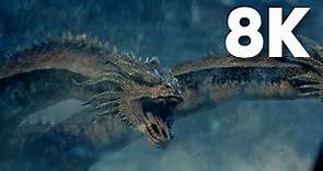 Godzilla vs. King Ghidorah Antarctica Fight | Godzilla: King of the Monsters (2019) [8K Upscale]