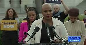 Rep. Ayanna Pressley, Colleagues, Faith Leaders Renew Call for Ceasefire to Save Lives