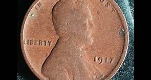 1917 Wheat Penny - 100 Year Old Coin!