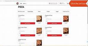How to Place an Order on Pizza Hut Online
