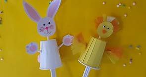 Easter STEM Craft: Create a Push Pull Toy