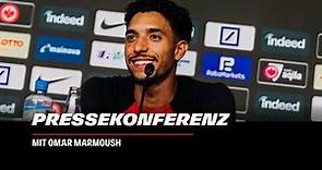 "Es ist wie New York" I Pressekonferenz mit Omar Marmoush im Re-Live