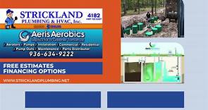 Let Us Lay the Groundwork Rely on the pros of Strickland Plumbing & HVAC for yourseptic tank installation in Lufkin, Nacodgoches, Jasper or Livingston, TX If you need a septic installation at your new home or business facility in the Lufkin, Nacodgoches,Jasper or Livingston, TX area, trust the experts at StricklandSeptic Services, LLC to do a thorough job. We’ll help you decide on the right pipe length, tank and location for your drain field and install your system with care so you can count on 