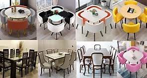 Top 50 latest dining table set design ideas_Most beautiful and Modern dining table