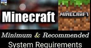 Minecraft System Requirements | Minecraft System Requirements PC
