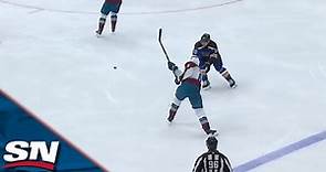 Erik Johnson Equalizes For the Avalanche With Blue Line Snipe