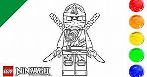 Lloyd Lego Ninjago Coloring Pages | Art and Coloring Fun