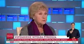 Nie żyje Witold Pyrkosz Teresa Lipowska płacze 22.04.2017