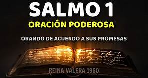 SALMO 1 con Oración PODEROSA Reina Valera 1960 Biblia Hablada con Promesas de Dios