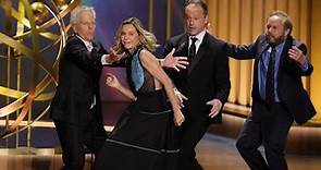 Ally McBeal Cast Reunites, Dances to Barry White at Emmys — Watch Video
