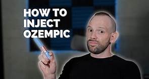 How to Inject Ozempic | Ozempic injection for weight loss | Dr. Dan Obesity Expert