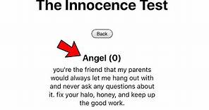 How To Get The Innocence Test | TikTok