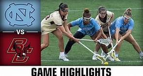 North Carolina vs. Boston College Women's Lacrosse Championship Game Highlights (2023)