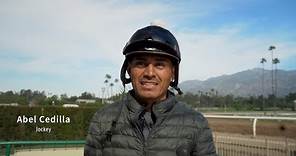 Thank you Jay Hovdey for introducing us to Jockey Abel Cedillo