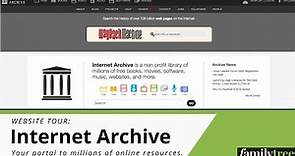 How to Use the Internet Archive for Genealogy