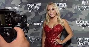 Alissa Anderegg 2019 Babes in Toyland "Support our Troops" Red Carpet