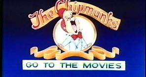 The Chipmunks Go to the Movies - Intro (1990) Theme (VHS Capture)
