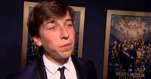 Night at the Museum: Secret of the Tomb: Skyler Gisondo Premiere Interview | ScreenSlam
