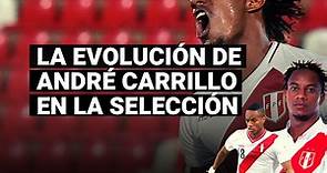 Perú: la evolución futbolística de André Carrillo con la selección peruana | VIDEO