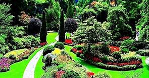 Butchart Gardens, Victoria, Vancouver Island, British Columbia, Canada, million visitors 4K