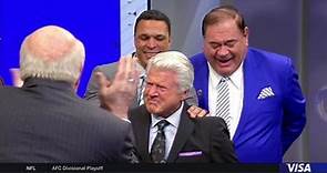 Jimmy Johnson overwhelmed with emotion as he learns he's made HOF