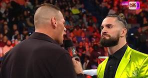 Gunther confronta a Seth Rollins - WWE RAW 22 de Enero 2024 Español