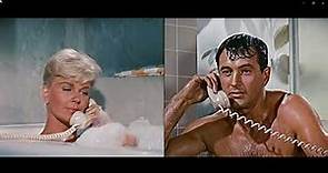 Doris Day e Rock Hudson "Nella vasca da bagno" - Il letto racconta ... , 1959