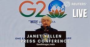 LIVE: Janet Yellen press conference on the sidelines of G20