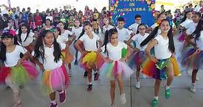 Festival de Primavera 《Rondas Infantiles》Cuarto grado, grupo A