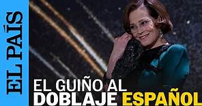 GOYA 2024 | Sigourney Weaver dedica su Goya Internacional al doblaje español