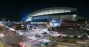 Chase Field timelapse: World Series in Phoenix