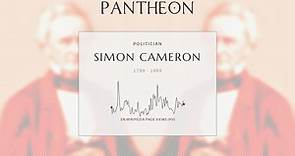 Simon Cameron Biography - American businessman and politician (1799–1889)
