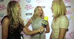 AfterBuzz TV Interviews Amy Harris & Candace Bushnell @ CW's The Carrie Diaries Premiere