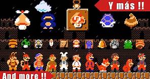 ☆ Super Mario Bros [ NES ] | Todos los NUEVOS POWER-UPS ! | SMB NES ALL NEW POWER-UPS | @Thenocs