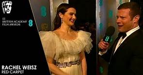 Rachel Weisz on Real-Life Story of The Favourite | EE BAFTA Film Awards 2019