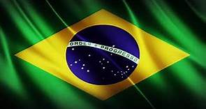 Flag of Brazil Waving Background [FREE USE]