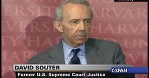 Former Justice Souter on the Constitution