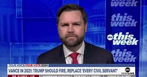 ABC host cuts off JD Vance in contentious interview