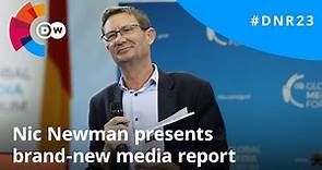 Nic Newman presents the Digital News Report 2023 | #GMF23