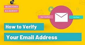 How to Verify Your Email Address