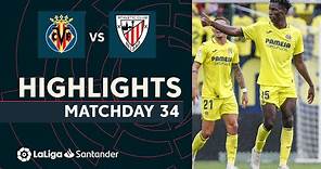 Resumen de Villarreal CF vs Athletic Club (5-1)
