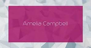 Amelia Campbell - appearance