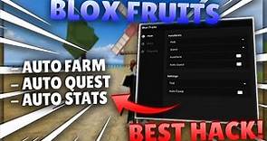 [LEVEL HACK!] Roblox Blox Fruits Hack Script GUI: Auto Farm, Auto Quest, Auto Stats & More!